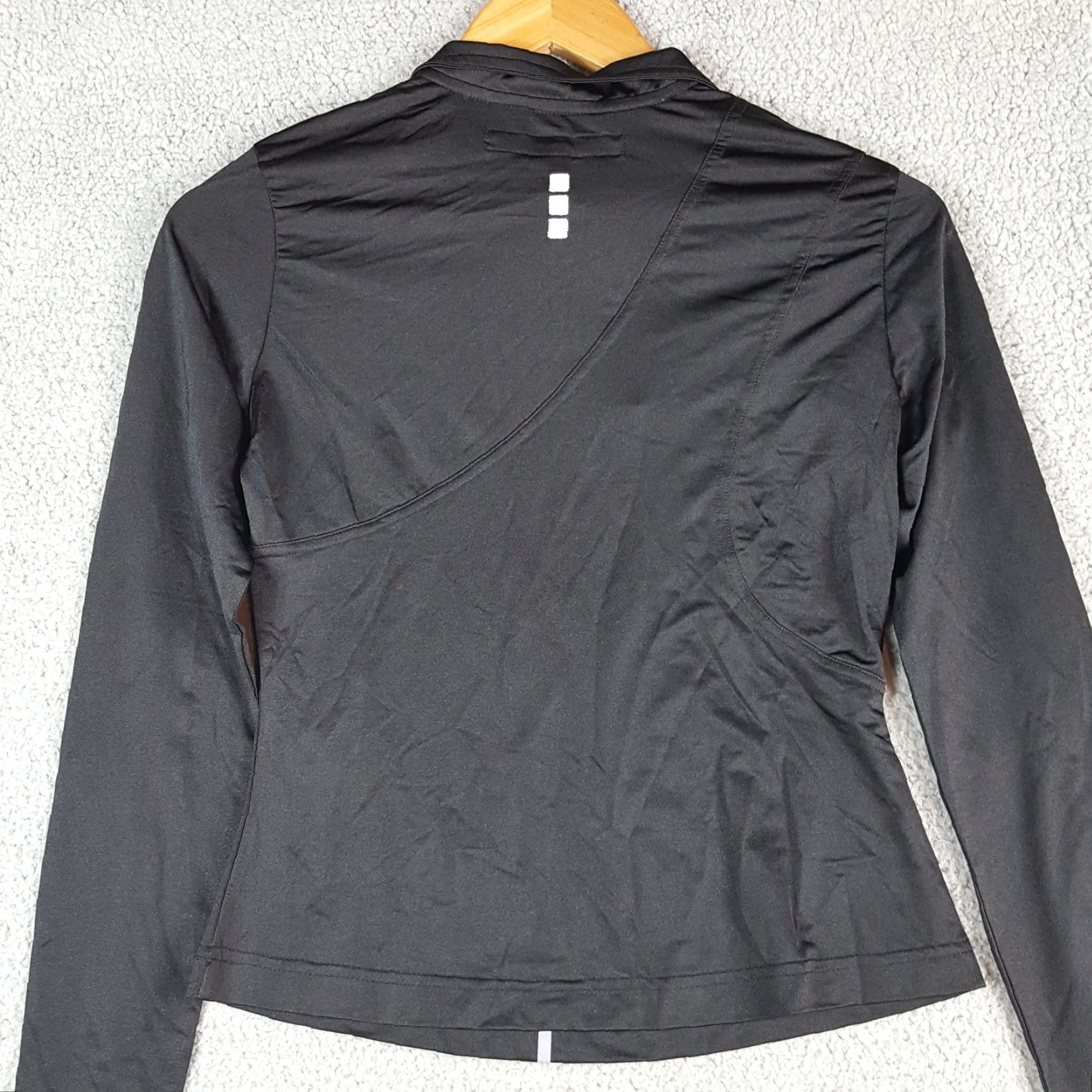 Vintage VINTAGE Jamie Sadock Windbreaker Jacket Women XS Black Zip Up Lightweight Mid-Length Windbreaker 80s 90s Y2K Retro Pockets Full Zip Logo Embroidered Size XS / US 0-2 / IT 36-38 - 5 Thumbnail