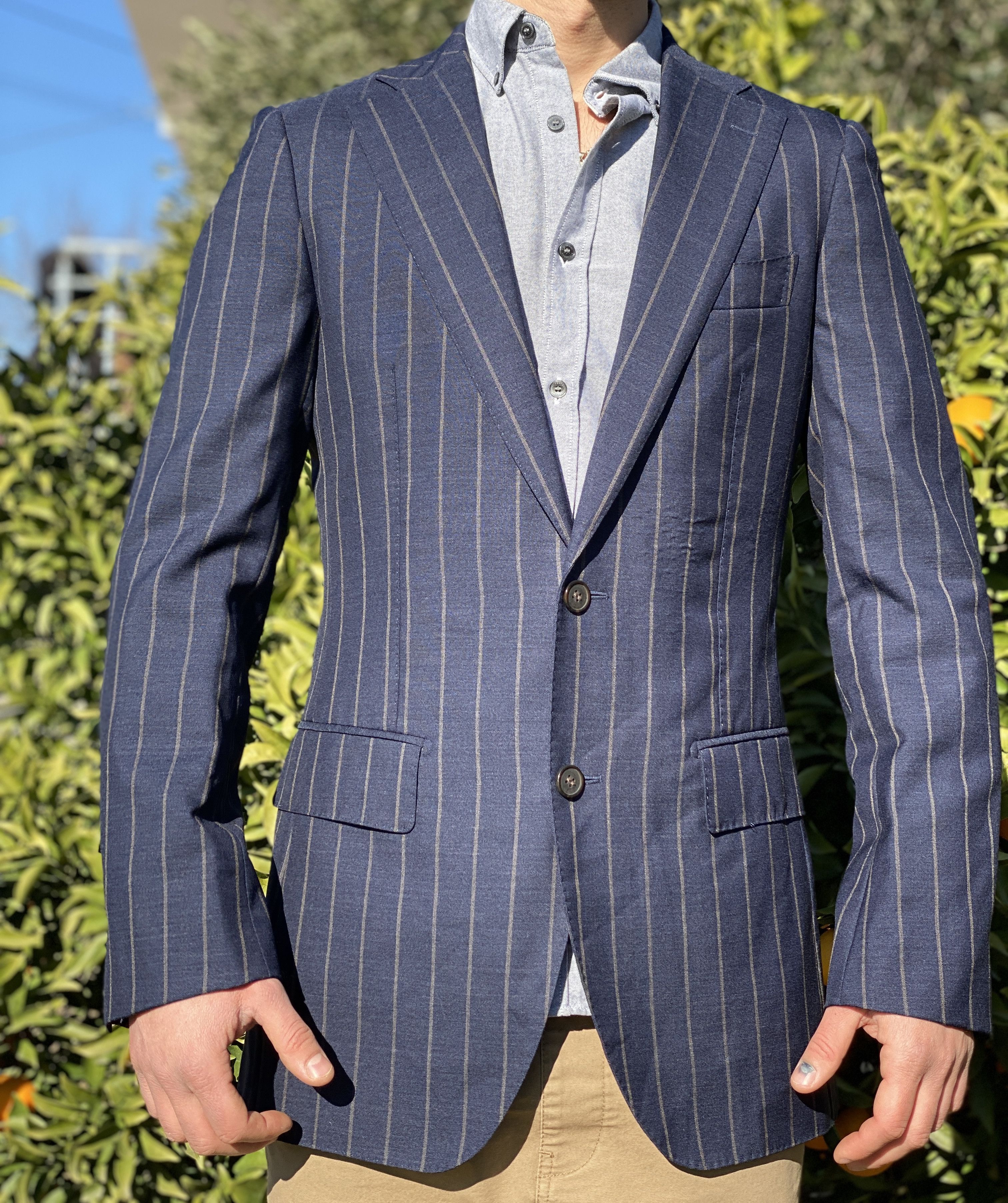 Suitsupply Suit Supply Vitale Barberis Canonico Lazio Suit Size 38 L 48 Size 38R - 5 Thumbnail
