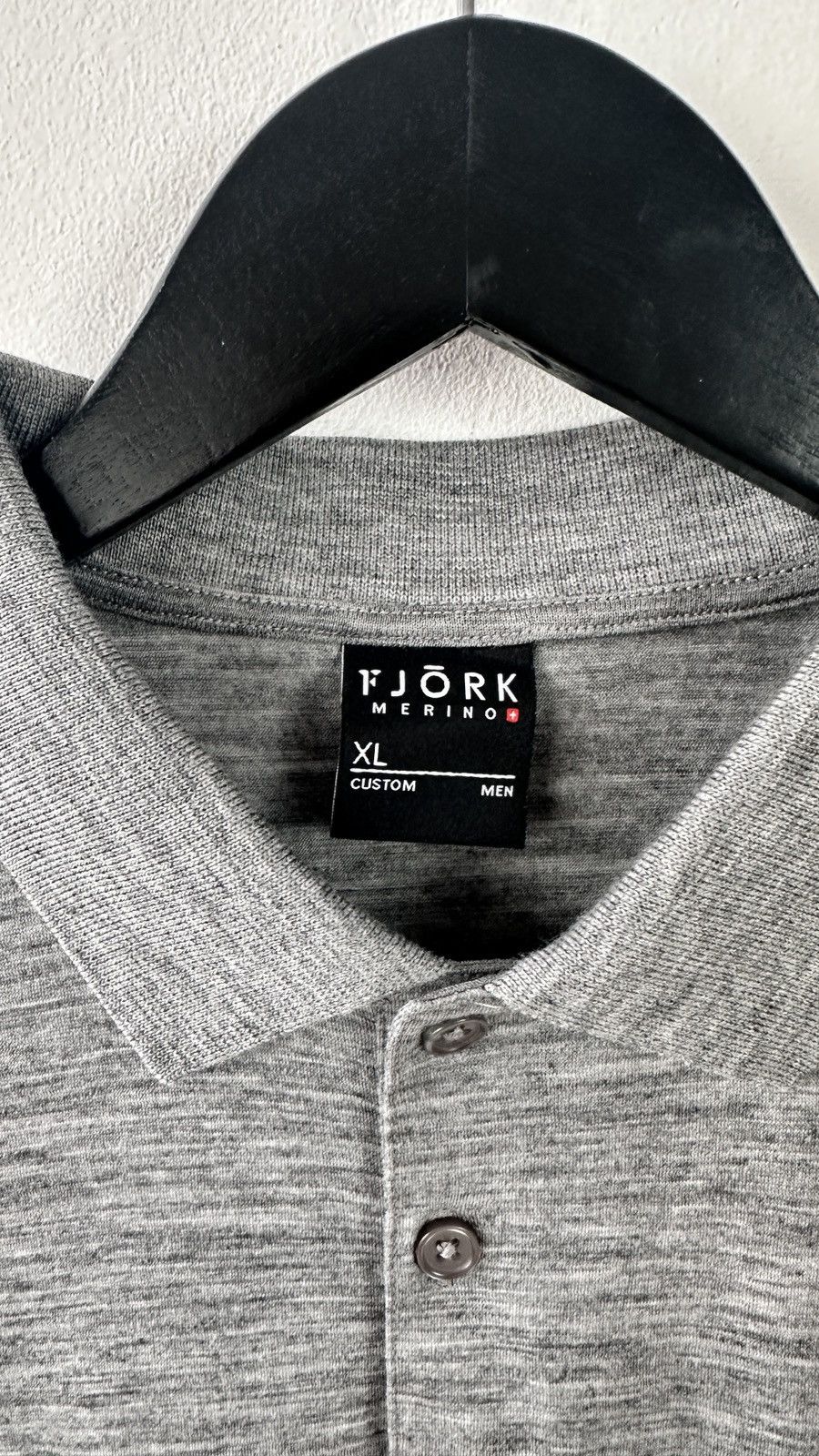 Other Fjörk Merino Wool Polo Shirt XL Heather Outdoor Golf Top Size US XL / EU 56 / 4 - 7 Thumbnail