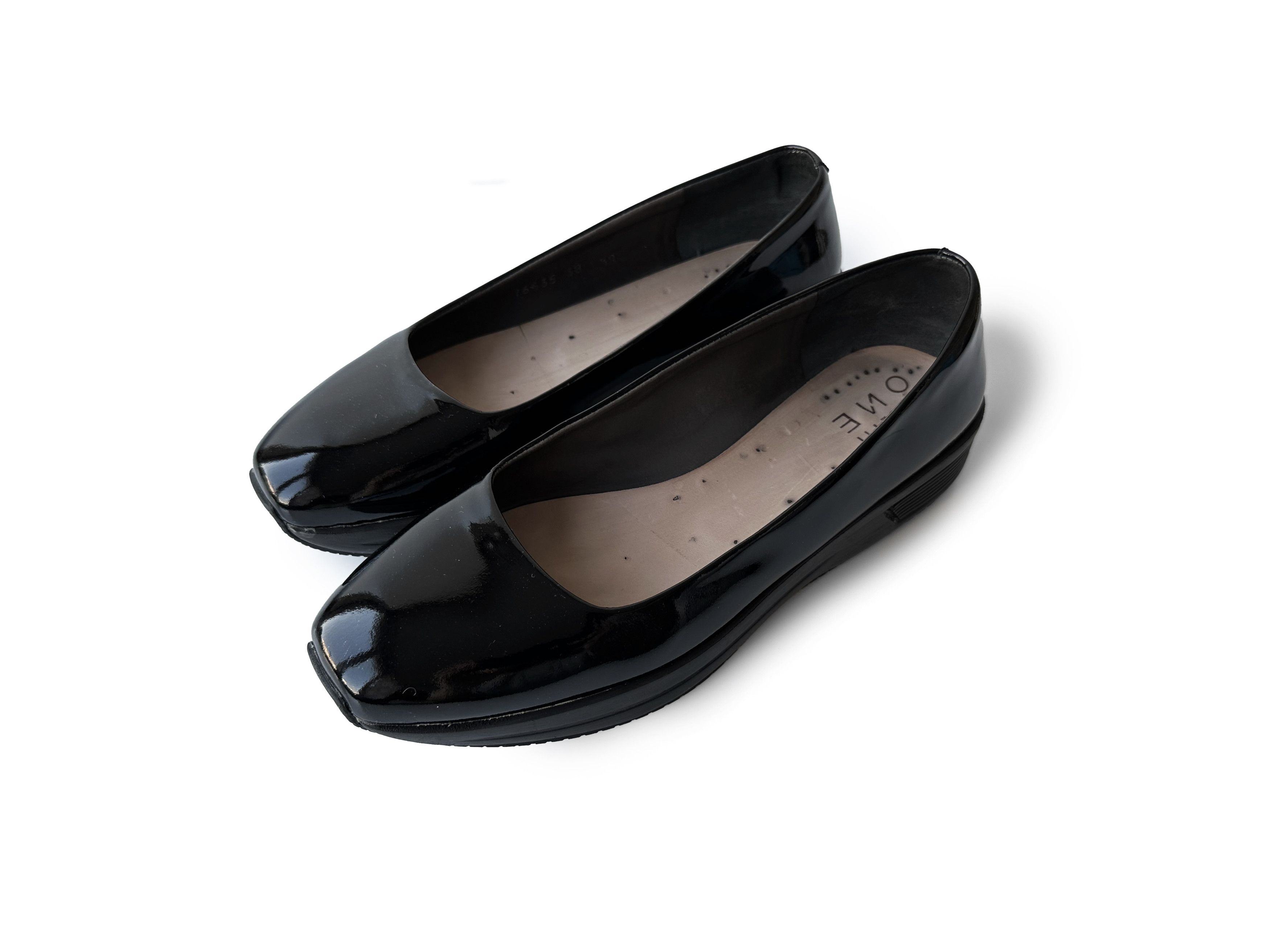 Fratelli Rossetti Fratelli Rosetti ONE black laquered balley shoes Size US 8.5 / IT 38.5 - 1 Thumbnail