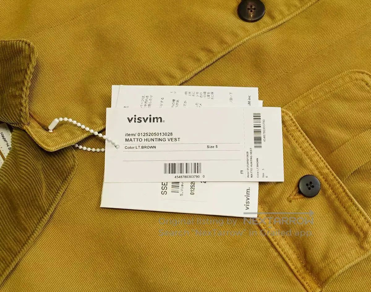 Visvim VISVIM MATTO HUNTING VEST. Size US XXL / EU 58 / 5 - 7 Thumbnail