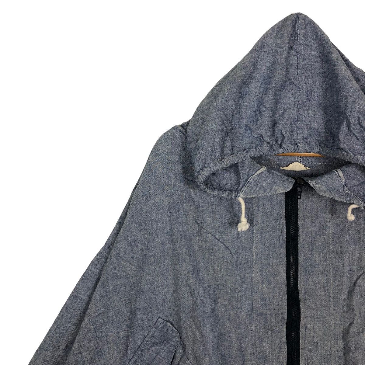 Japanese Brand 🔥90’s Vintage Bomber Jacket Denim Melmo Issey Miyake Size US M / EU 48-50 / 2 - 8 Thumbnail