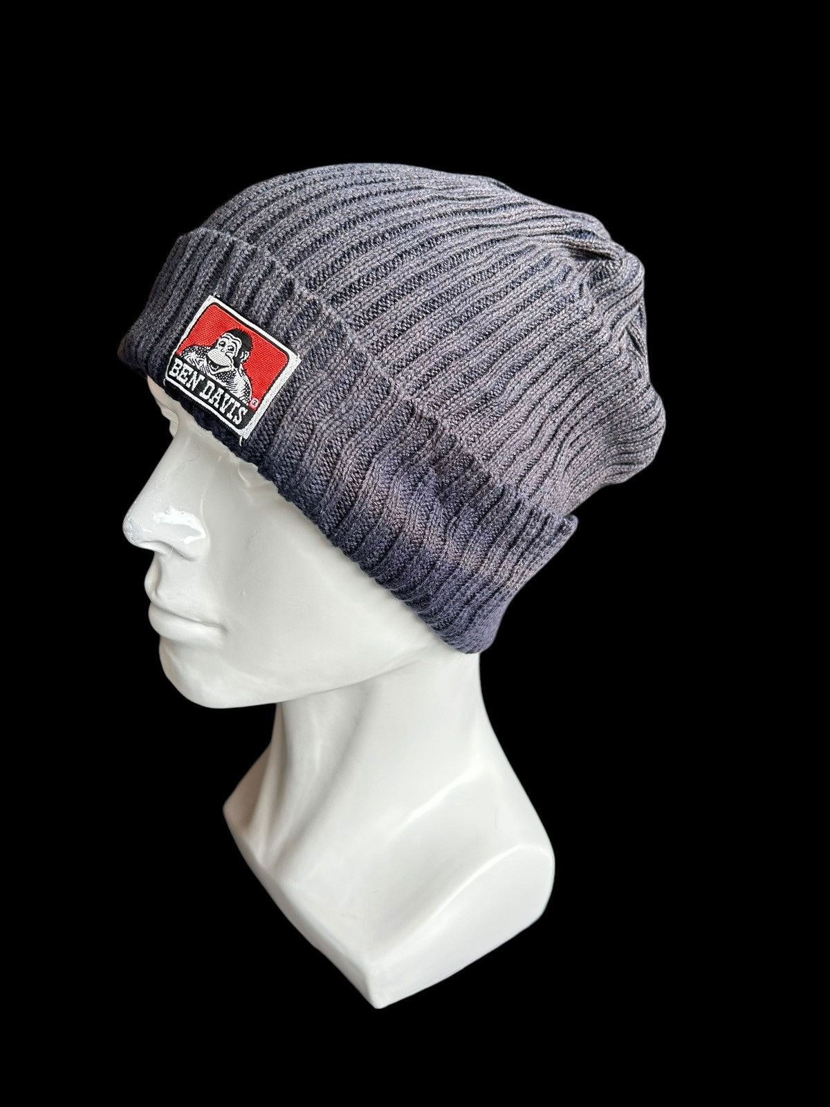 Japanese Brand × Vintage Sunfaded Ben Davis Beanie Hats Size ONE SIZE - 3 Thumbnail
