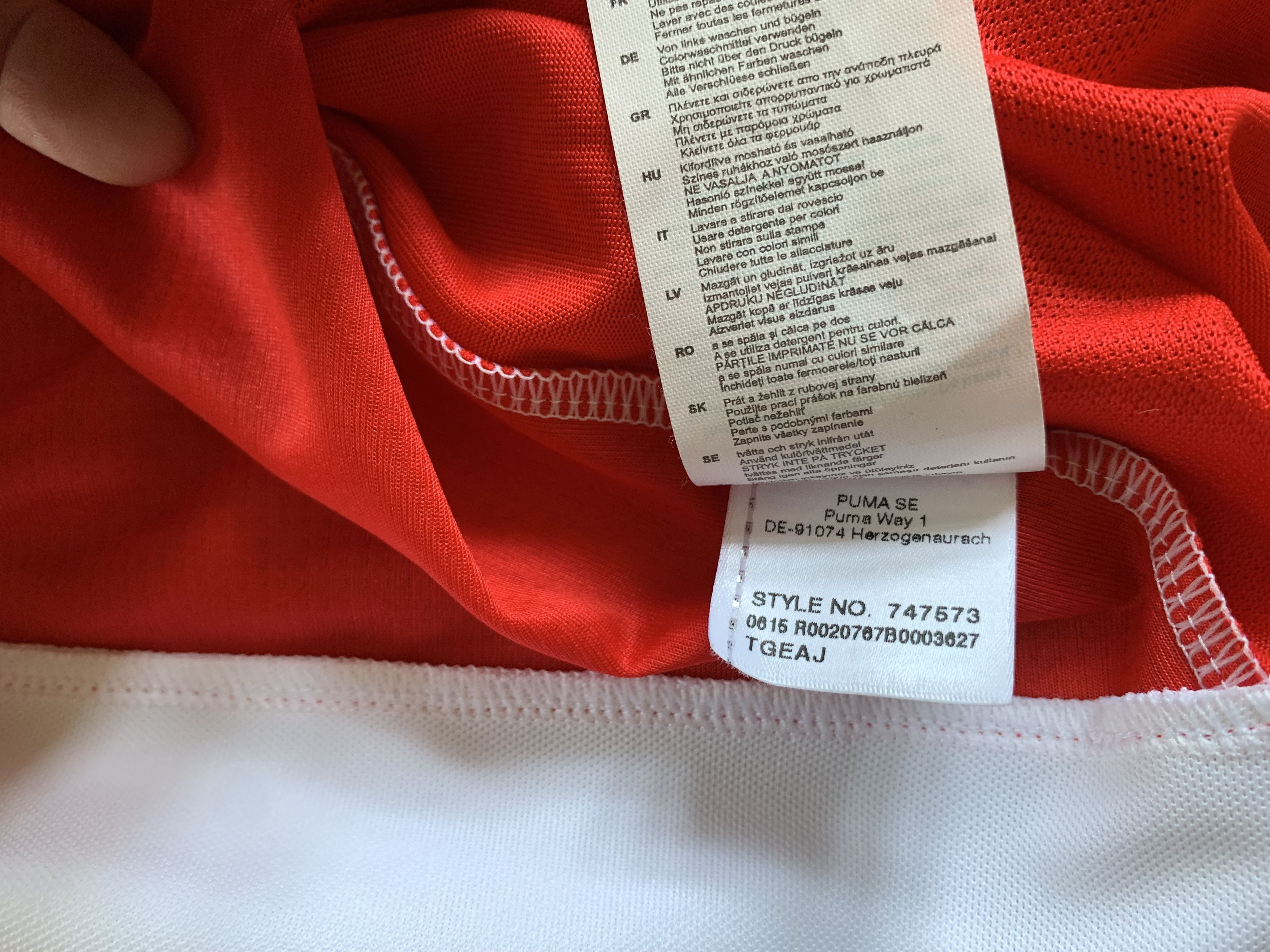 Puma Youth Puma Arsenal Soccer Jersey 2015-2016 Size US XXS / EU 40 - 11 Thumbnail