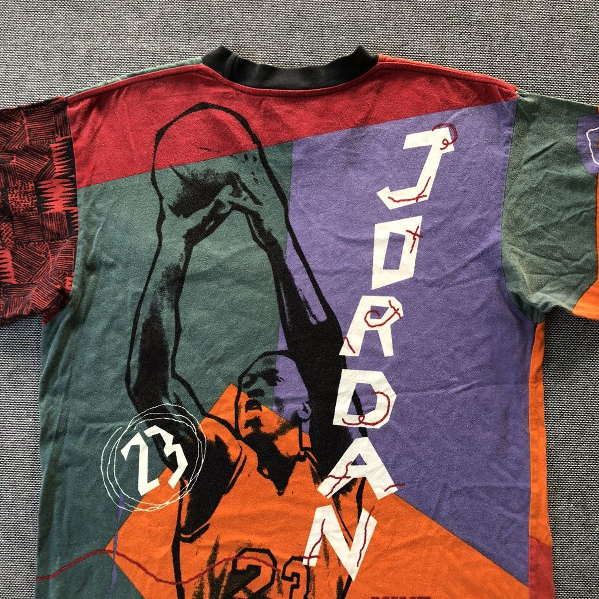 Nike NIKE Micheal Jordan Hoop Heroes Rare Overprint T-Shirt Size US M / EU 48-50 / 2 - 6 Thumbnail