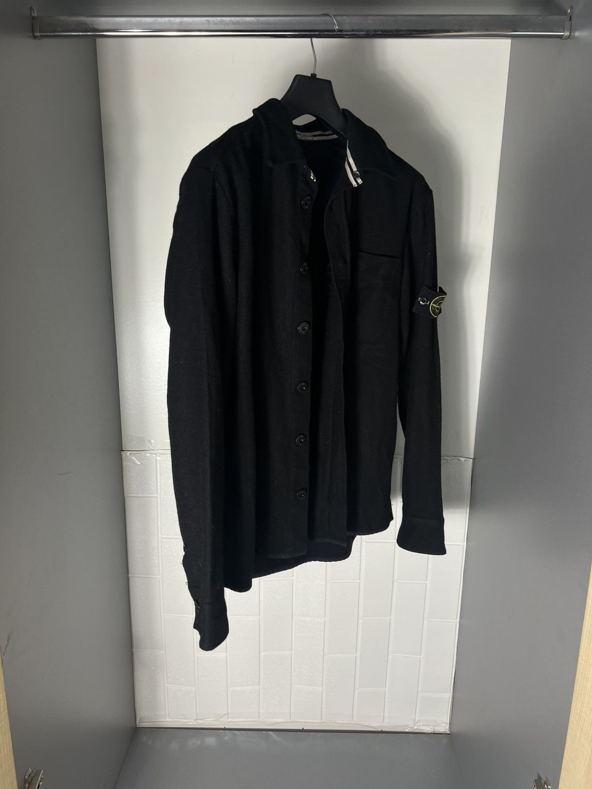 Stone Island × Vintage VERY RARE STONE ISLAND OVER-SHIRT RETRO ITALIAN DESIGNER 90s Size US XL / EU 56 / 4 - 7 Thumbnail
