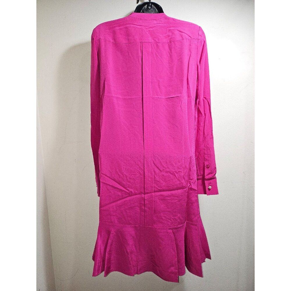 Tory Burch NWT Tory Burch Jane Fuschia Hibiscus Dress Size 4 Size S / US 4 / IT 40 - 5 Thumbnail