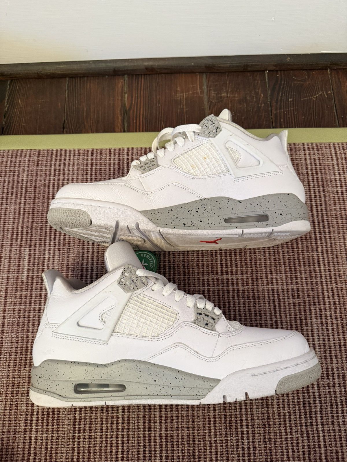 Jordan Brand Air Jordan 4 Retro Oreo/White grey Size US 10 / EU 43 - 1 Thumbnail