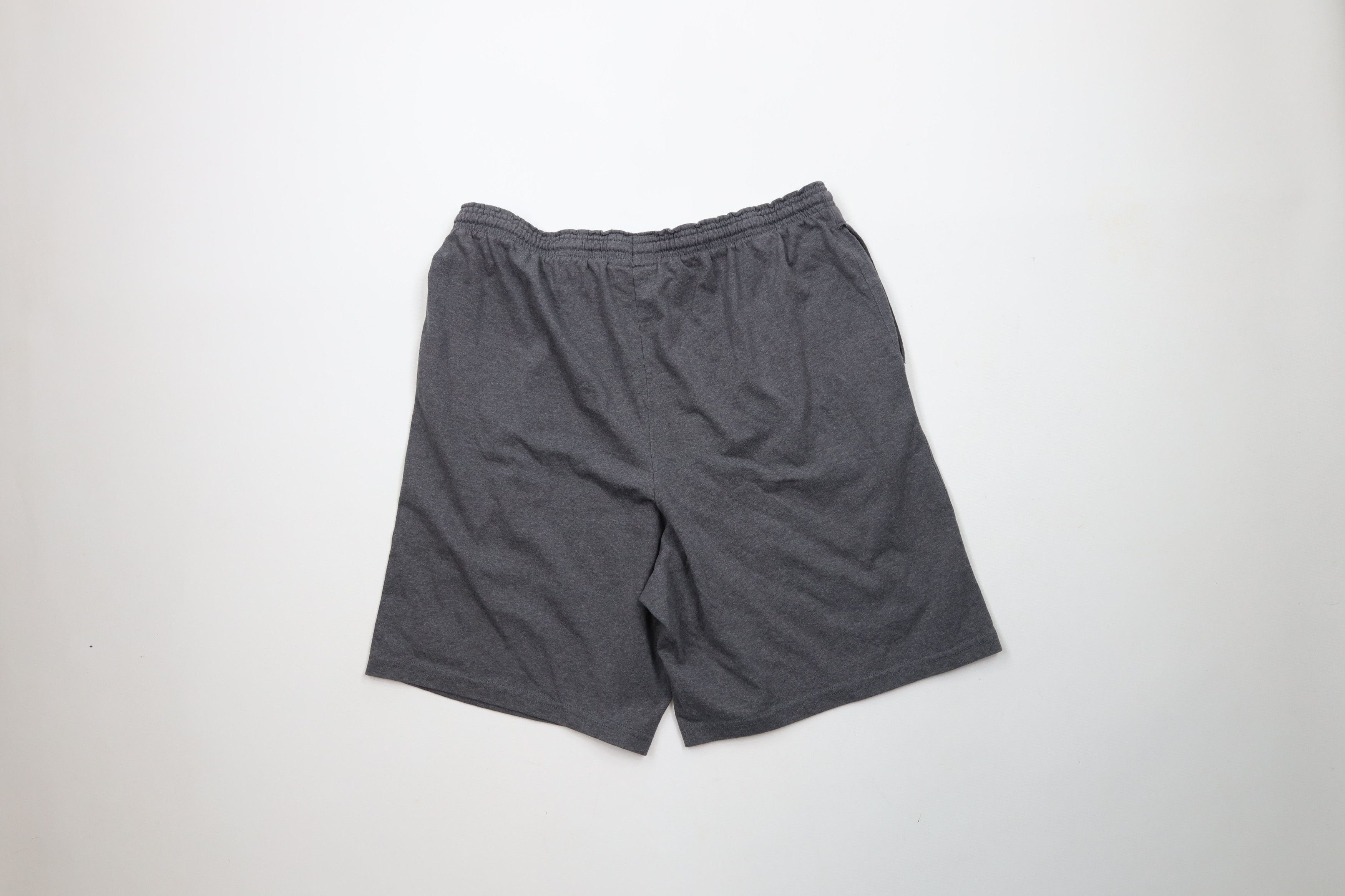 Champion × Vintage Vintage Y2K Champion Classic Logo Above Knee Shorts Gray Size US 36 / EU 52 - 8 Thumbnail