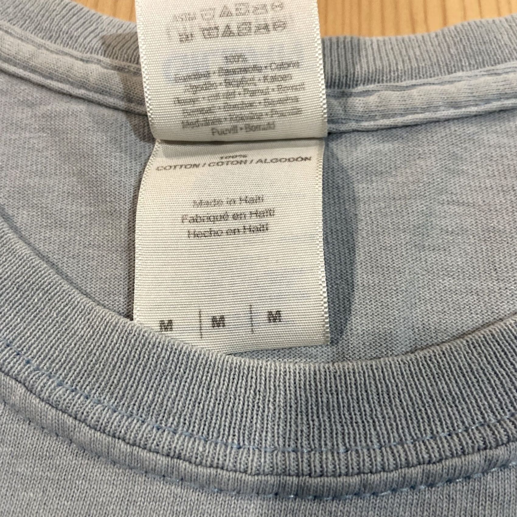 Vintage Walter Mitty and His Makeshift Orchestra T Shirt Medium Blue M Mens Shirt Size US M / EU 48-50 / 2 - 3 Thumbnail