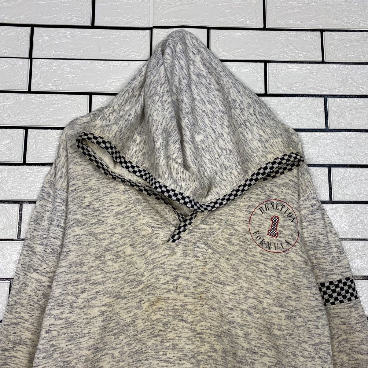 United Colors Of Benetton 📌Benetton Formula 1 Styled in Italy Hoodie Big Logo Design Size US S / EU 44-46 / 1 - 4 Thumbnail