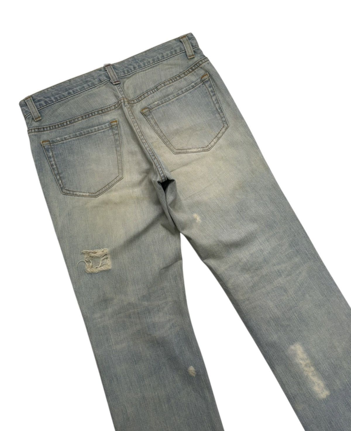 Number (N)ine Sunao Kuwahara Issey Miyake Distressed Denim Jeans Size US 32 / EU 48 - 10 Thumbnail
