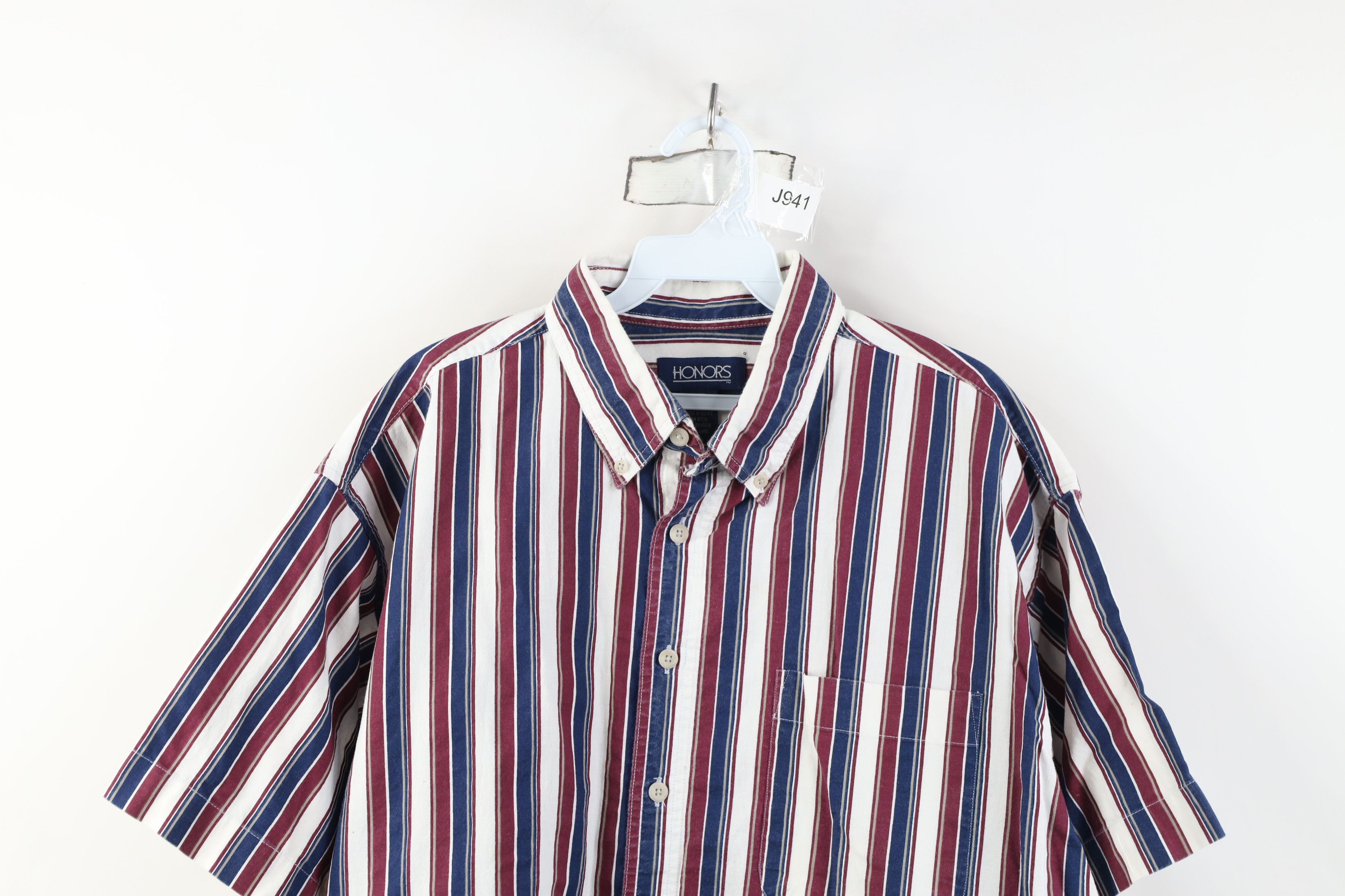 Vintage Vintage 90s Streetwear Short Sleeve Button Down Shirt Size US XL / EU 56 / 4 - 2 Thumbnail