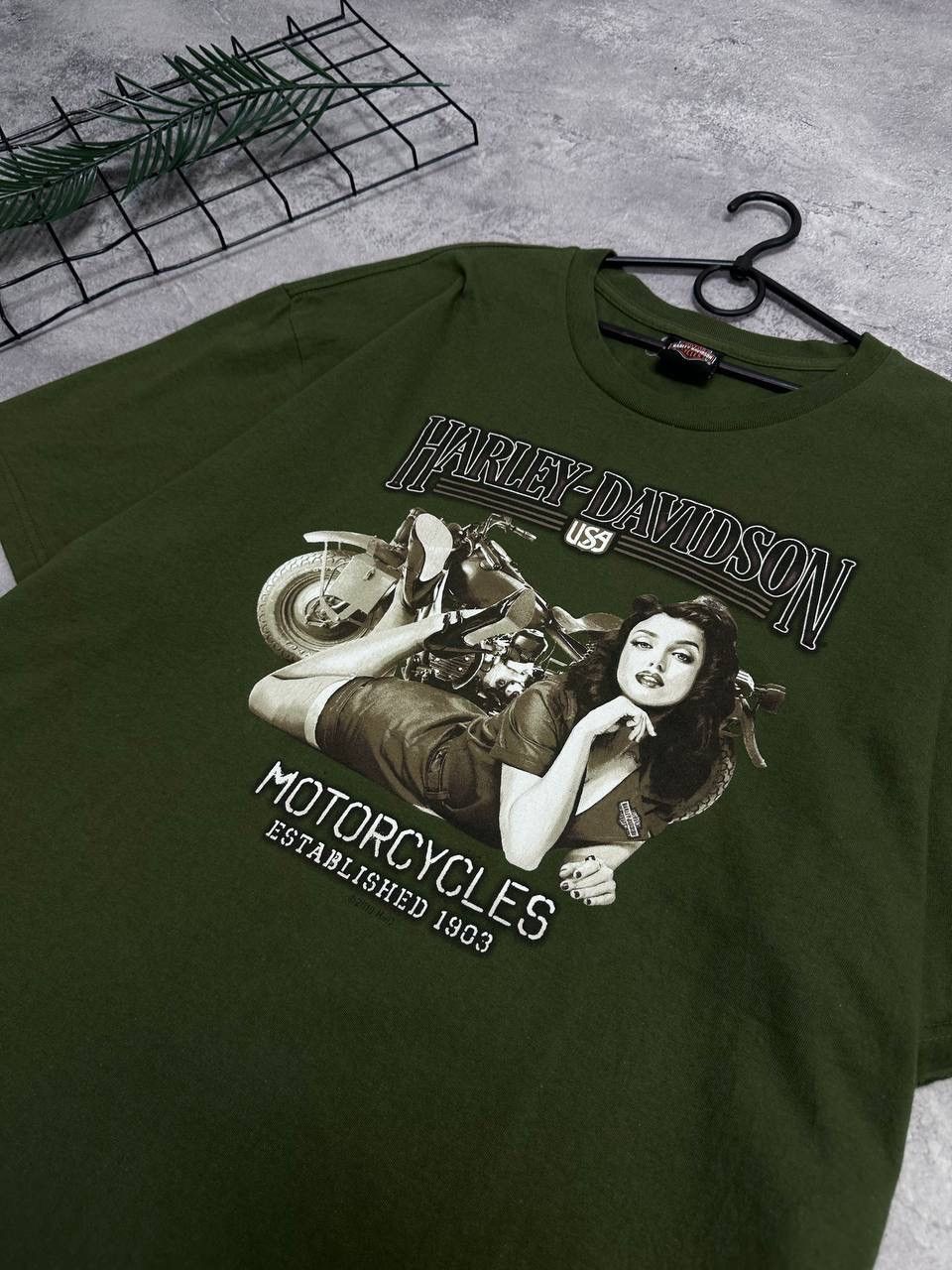Harley Davidson Vintage Harley Davidson Moto T-Shirt Size US XXL / EU 58 / 5 - 3 Thumbnail