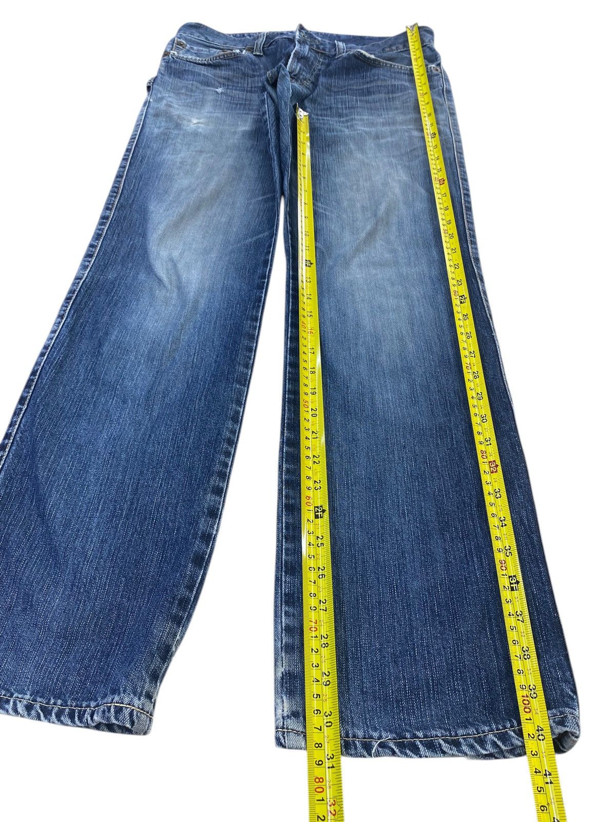Edwin Edwin Blue Trip Faded Wash Style Loose Jeans Size US 32 / EU 48 - 7 Thumbnail