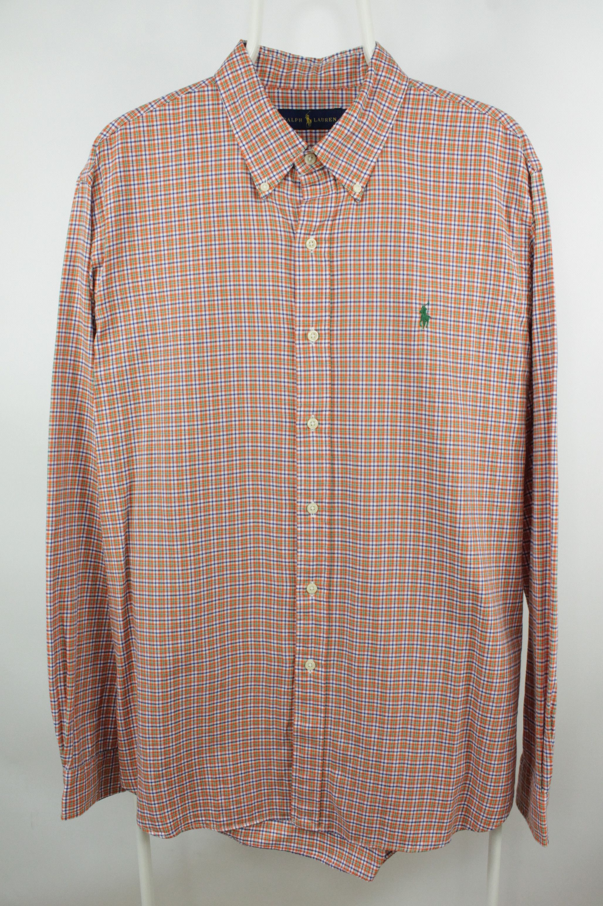 Ralph Lauren Ralph Lauren Light Soft Cotton Multi Checked Casual Shirt Size US XL / EU 56 / 4 - 1 Thumbnail