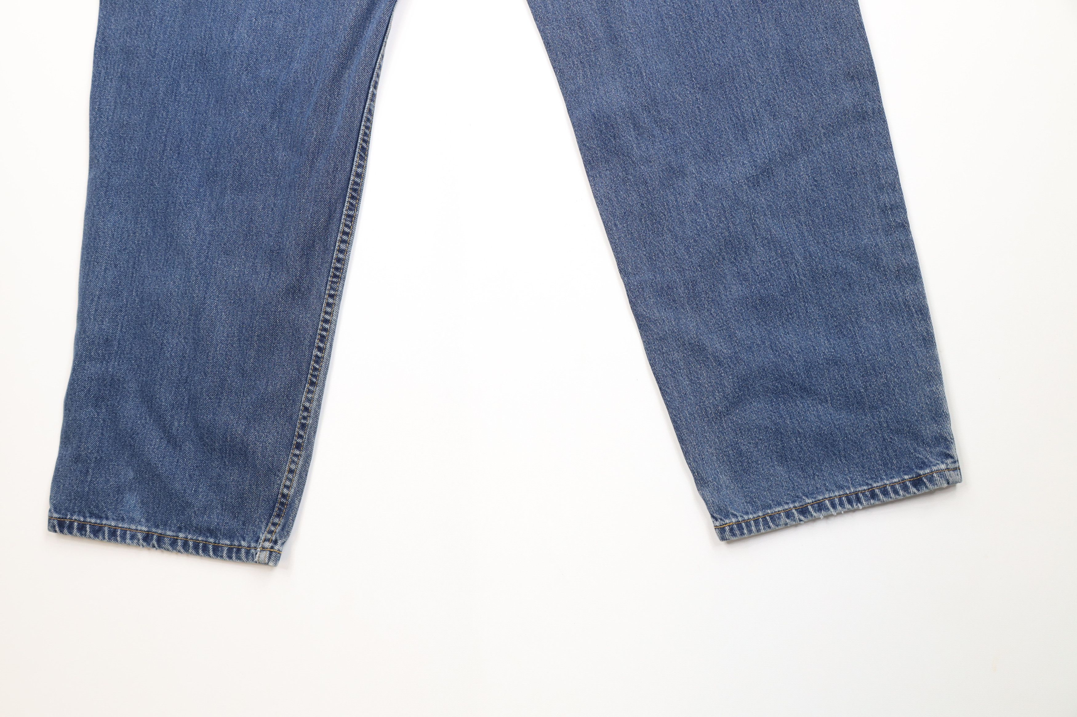 Levi's Vintage Y2K 2002 Levis 550 Relaxed Fit Denim Jeans Blue USA Size US 40 / EU 56 - 12 Thumbnail