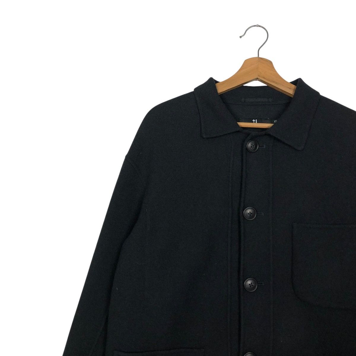 Jil Sander 🔥VINTAGE CHORE JACKET RICH BLACK J+ JILL SANDER UNIQLO Size US XS / EU 42 / 0 - 9 Thumbnail