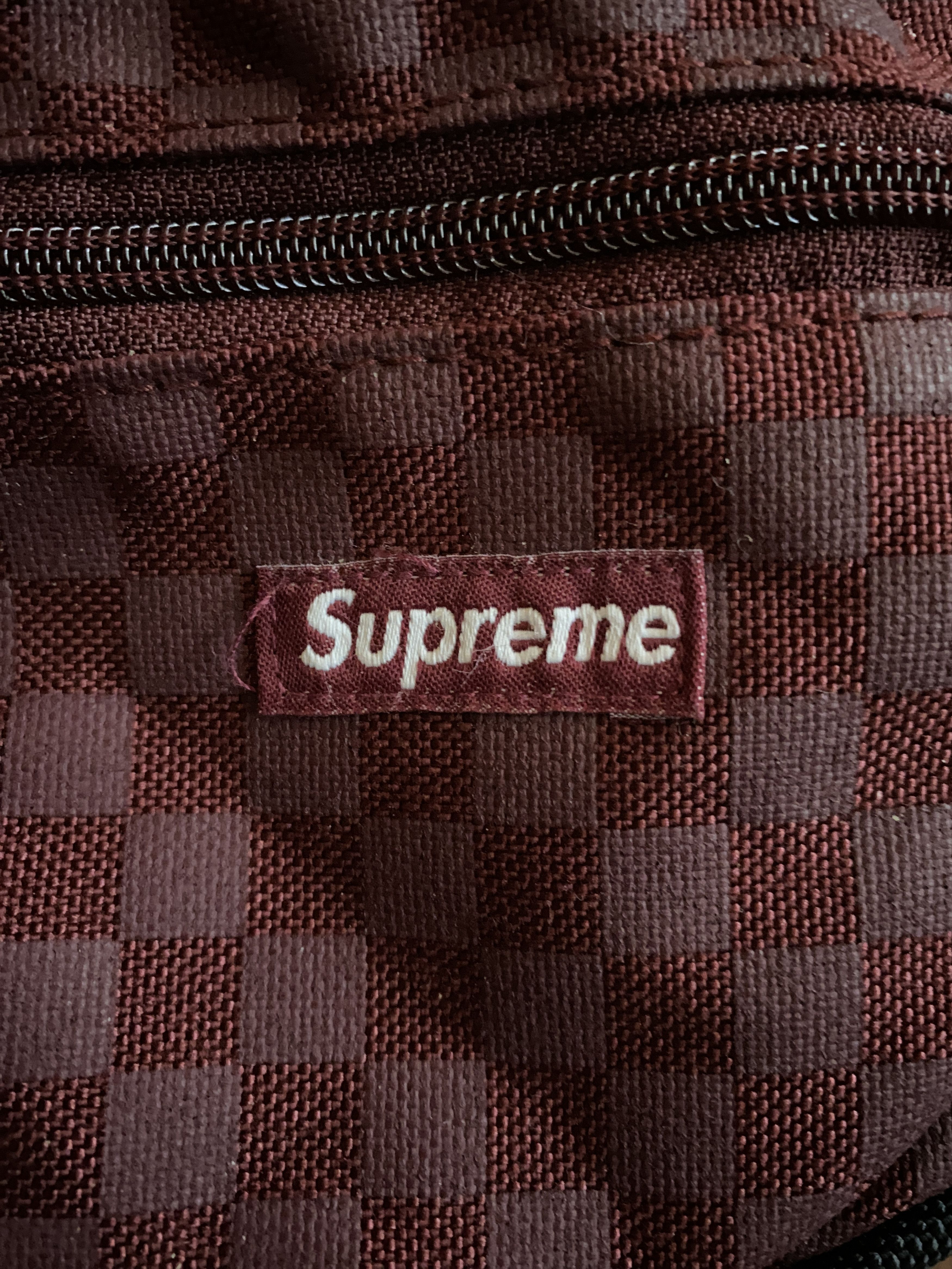Supreme "Damier" Printed Check Utility/Shoulder Bag FW11 Size ONE SIZE - 3 Thumbnail