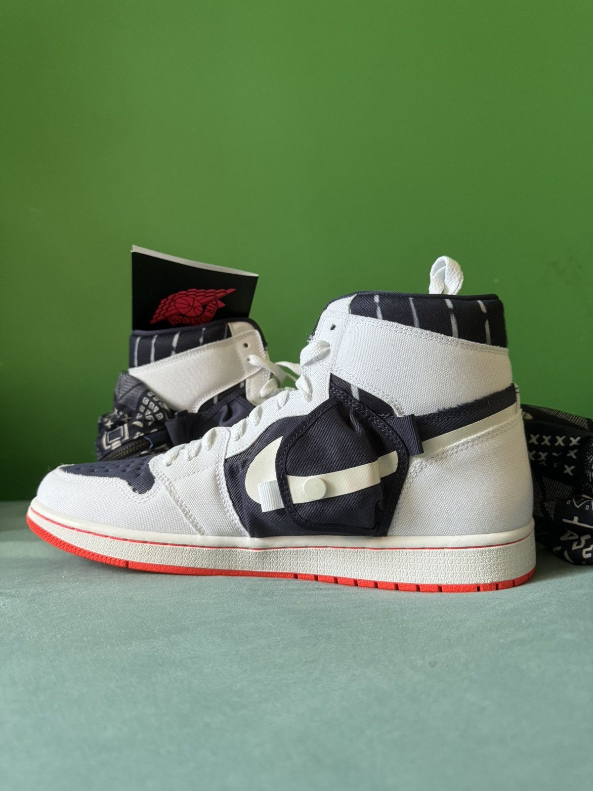 Jordan Brand Nike Air Jordan 1 High Utility Quai 54 2022 Size US 11.5 / EU 44-45 - 2 Thumbnail