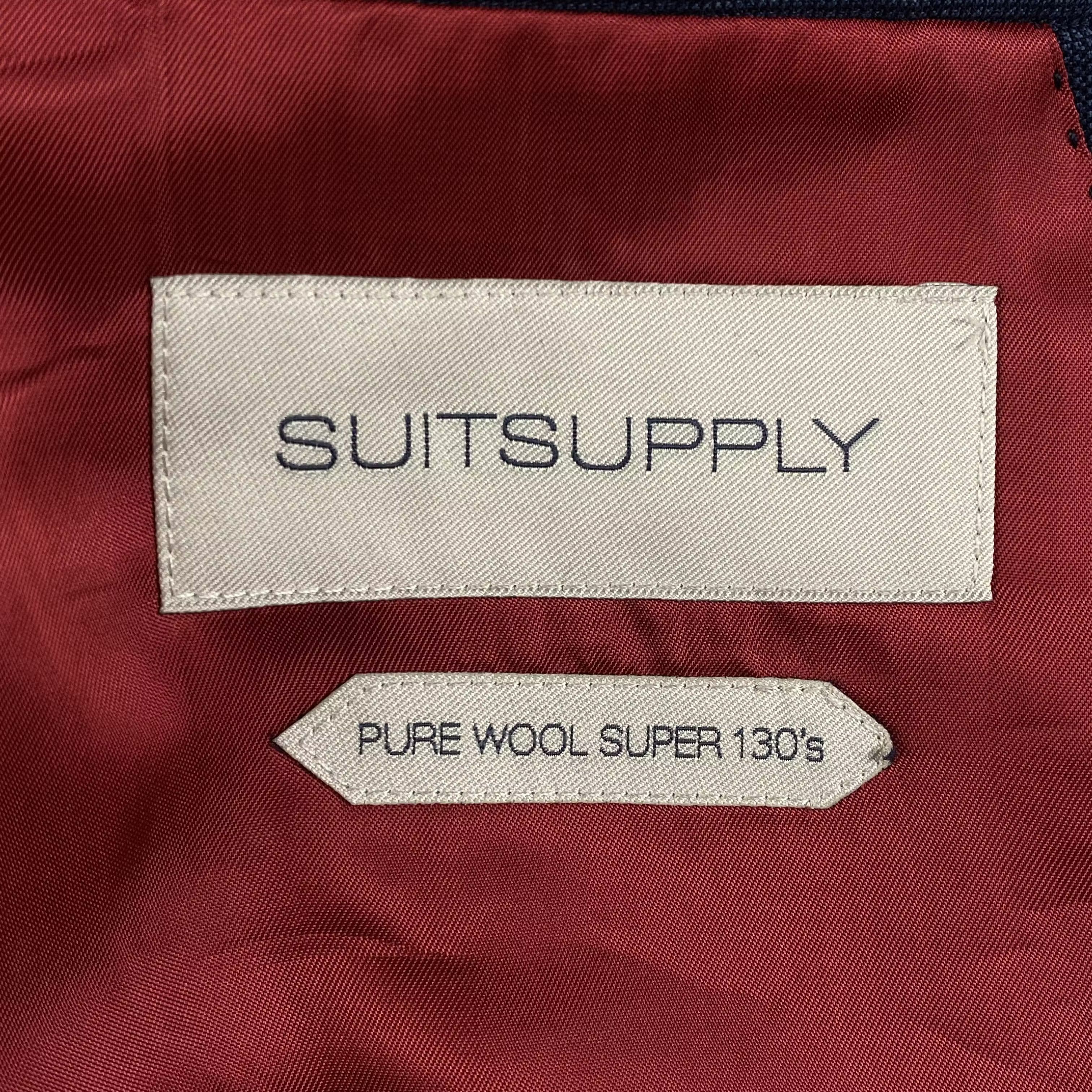 Suitsupply Mens Blazer Jacket SuitSupply Two Button Size 54 Size 54R - 5 Thumbnail