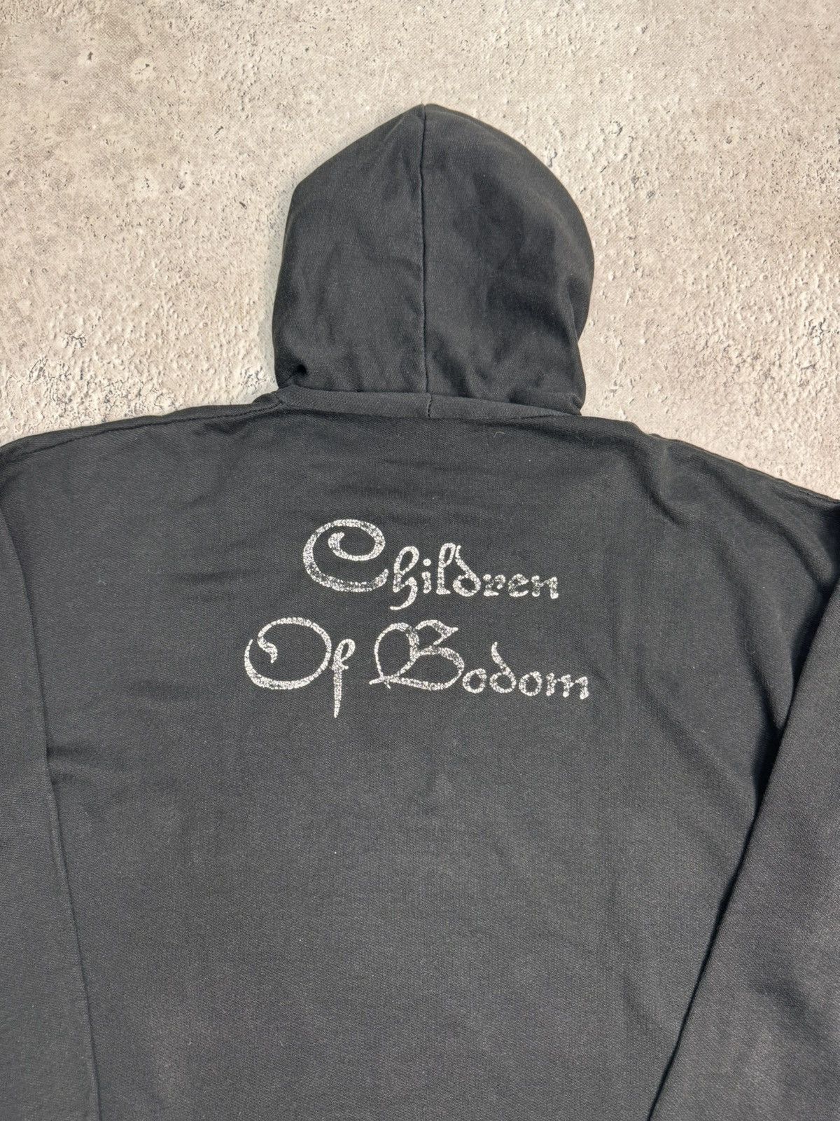 Band Tees × Vintage Vintage RARE BOXY 90s Children of Bodom hoodie Size US L / EU 52-54 / 3 - 10 Thumbnail