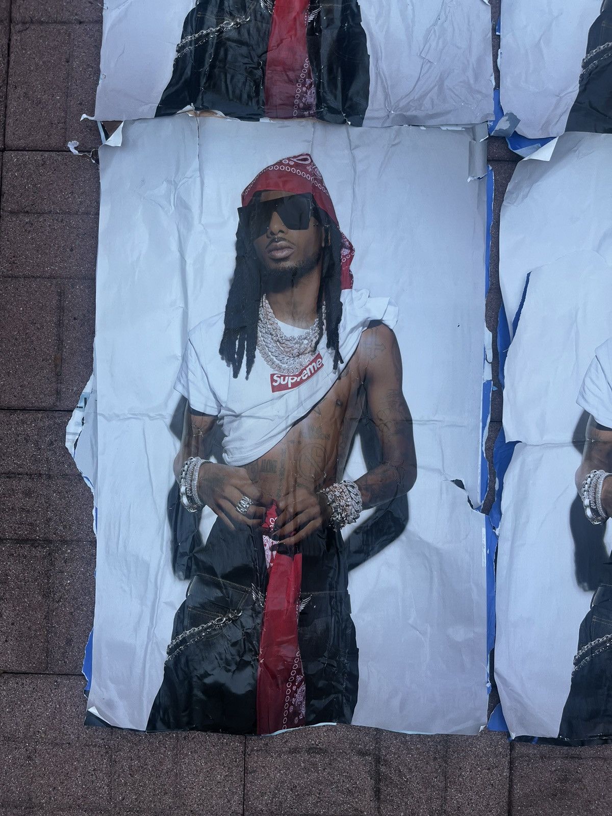 Supreme Supreme Playboi Carti Poster Small (5 IN HAND) Size ONE SIZE - 6 Thumbnail