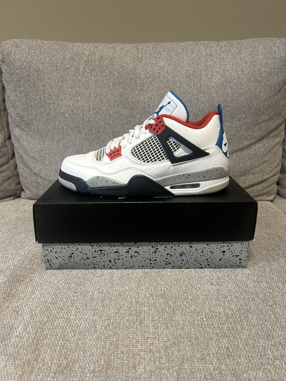 Jordan Brand × Nike Jordan 4 What The Size US 10 / EU 43 - 1 Thumbnail