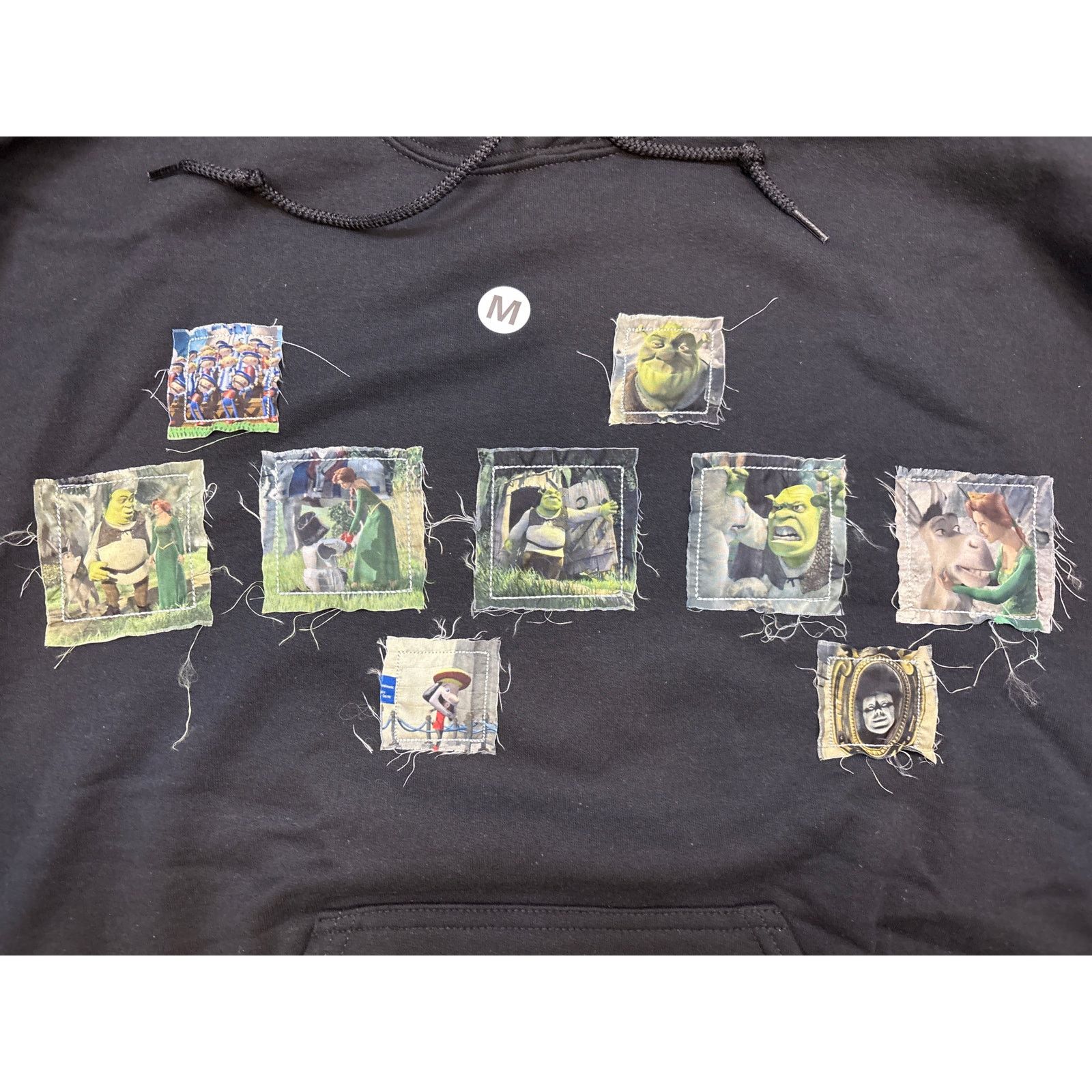 Ghost Supply Ghost Supply Shrek Patchwork Hoodie rare discontinued Medium Size US M / EU 48-50 / 2 - 4 Thumbnail