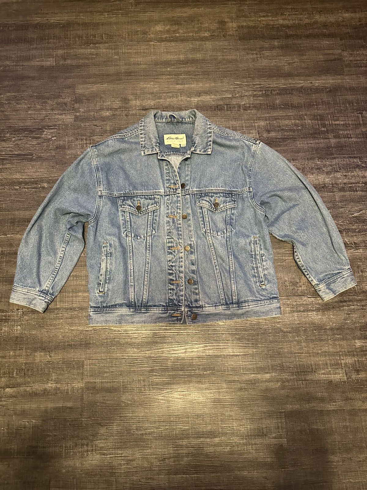 Eddie Bauer Vintage Eddie Bauer Denim Jacket Size M / US 6-8 / IT 42-44 - 1 Thumbnail
