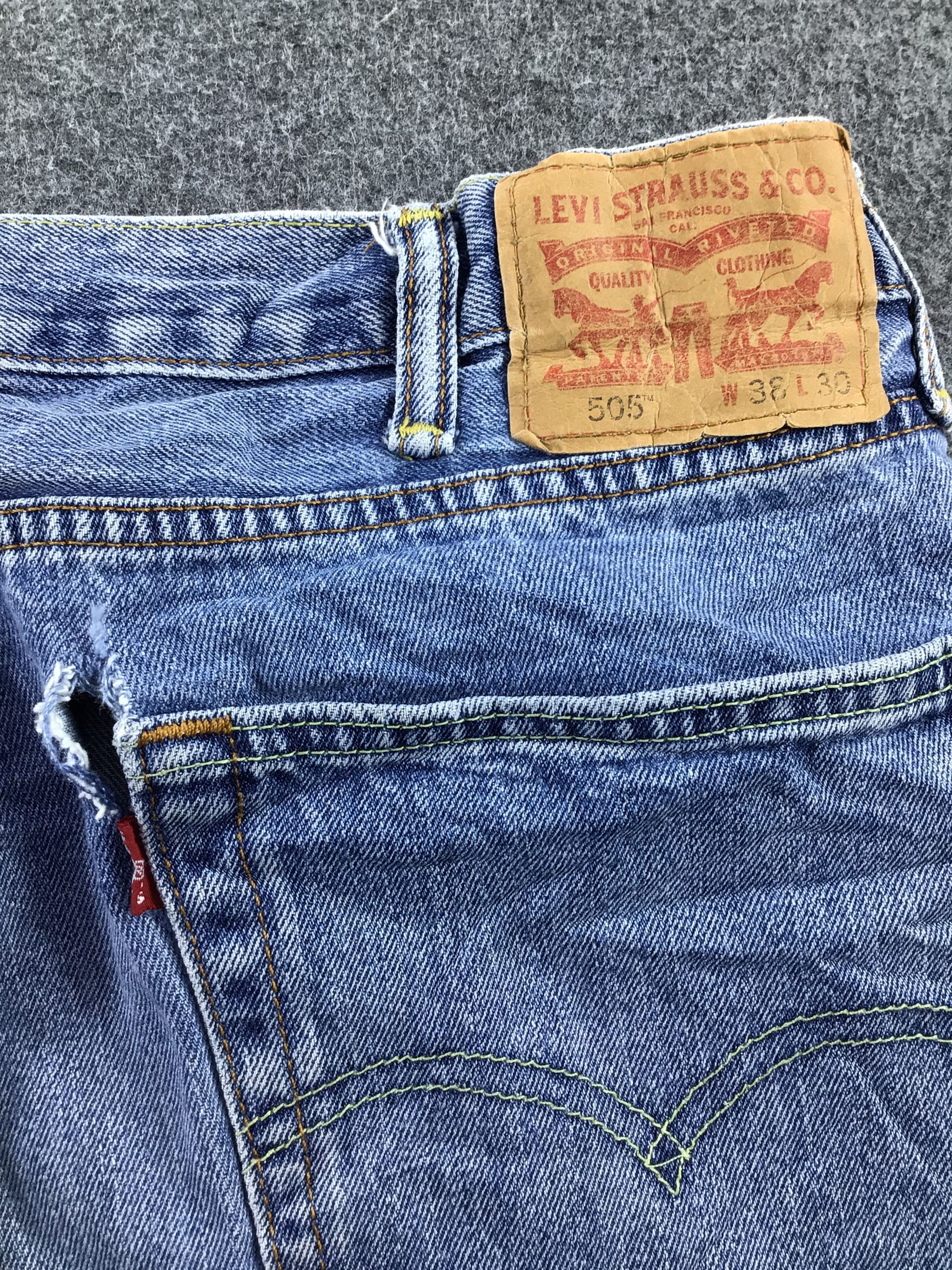 Levi's Vintage Levis 505 Jeans-JM570 Size US 37 - 6 Thumbnail