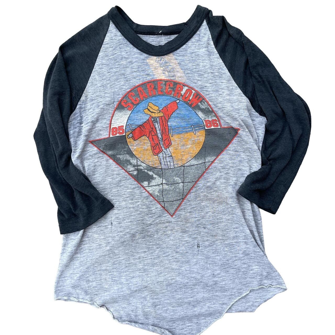 Vintage VTG 1996 scarecrow john cougar mellencam raglan baseball tee Size US M / EU 48-50 / 2 - 1 Thumbnail