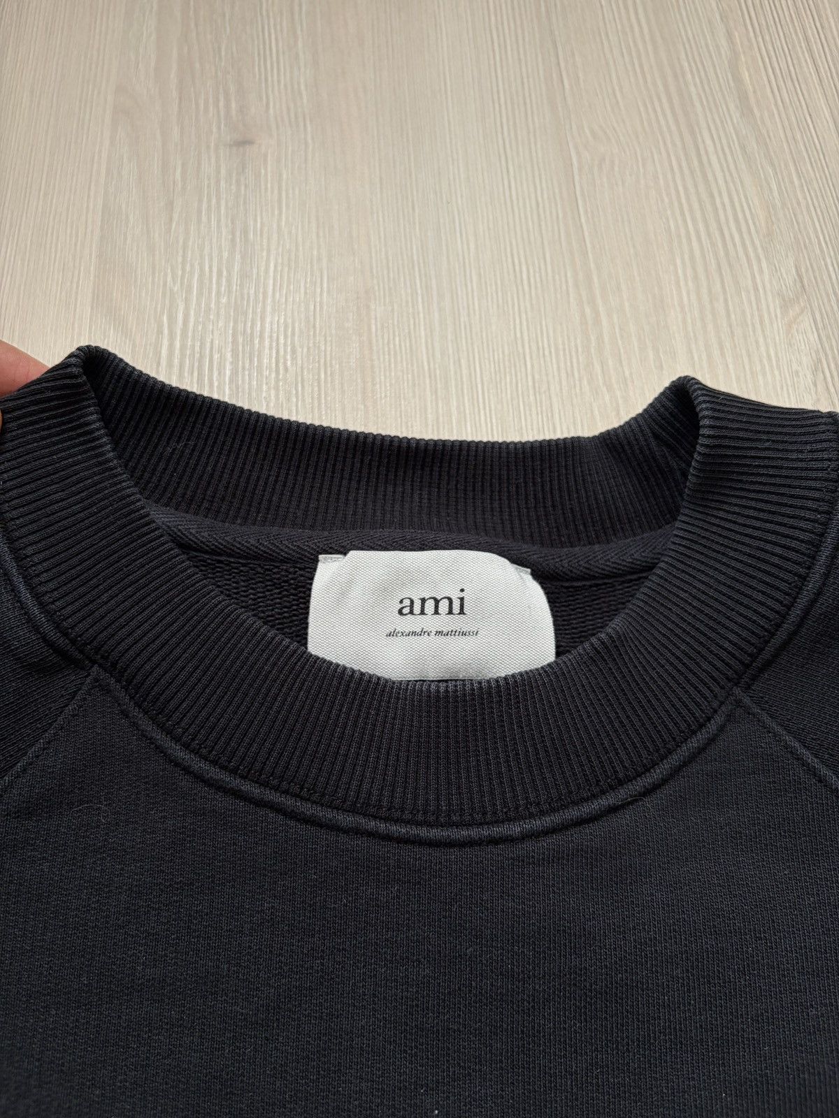 AMI AMI Paris Boxy Raglan Sweatshirt Size US L / EU 52-54 / 3 - 6 Thumbnail