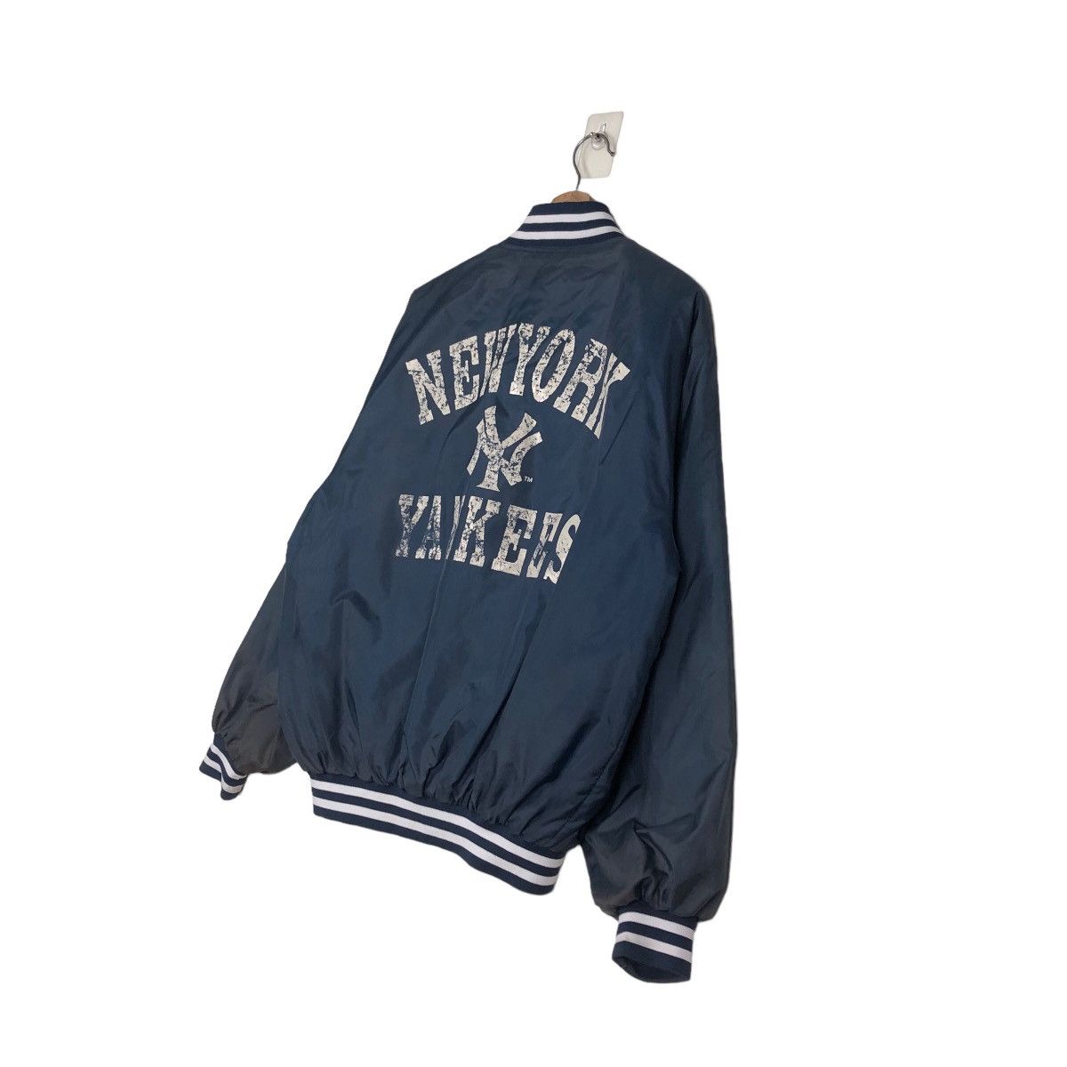 New York Yankees 🔥Vintage Chore Snap Button New York Yankees Big Logo Size US M / EU 48-50 / 2 - 10 Thumbnail