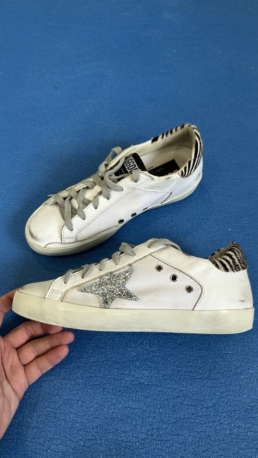 Golden Goose Golden Goose Women's SuperStar White Sneakers Size 36 Size US 6 / IT 36 - 1 Thumbnail