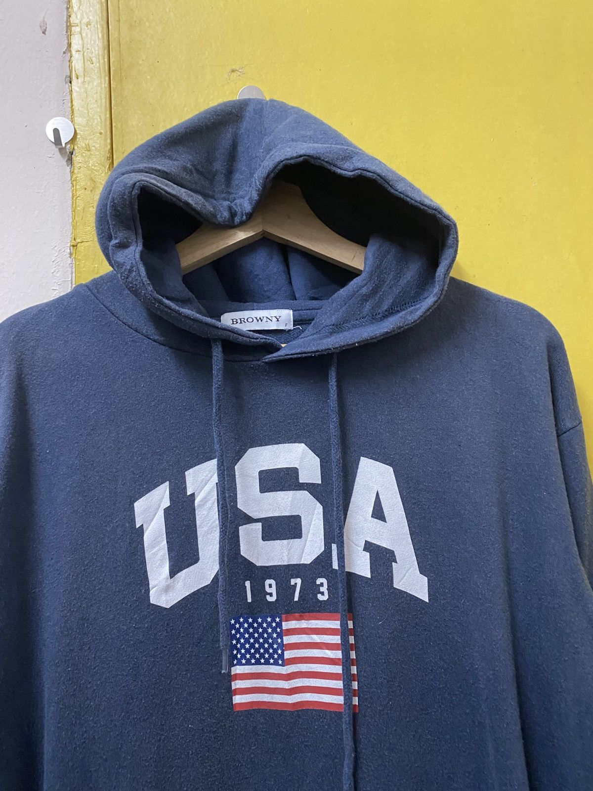 Other Browny Usa Logo Hoodie Blue Colour Size US M / EU 48-50 / 2 - 3 Thumbnail