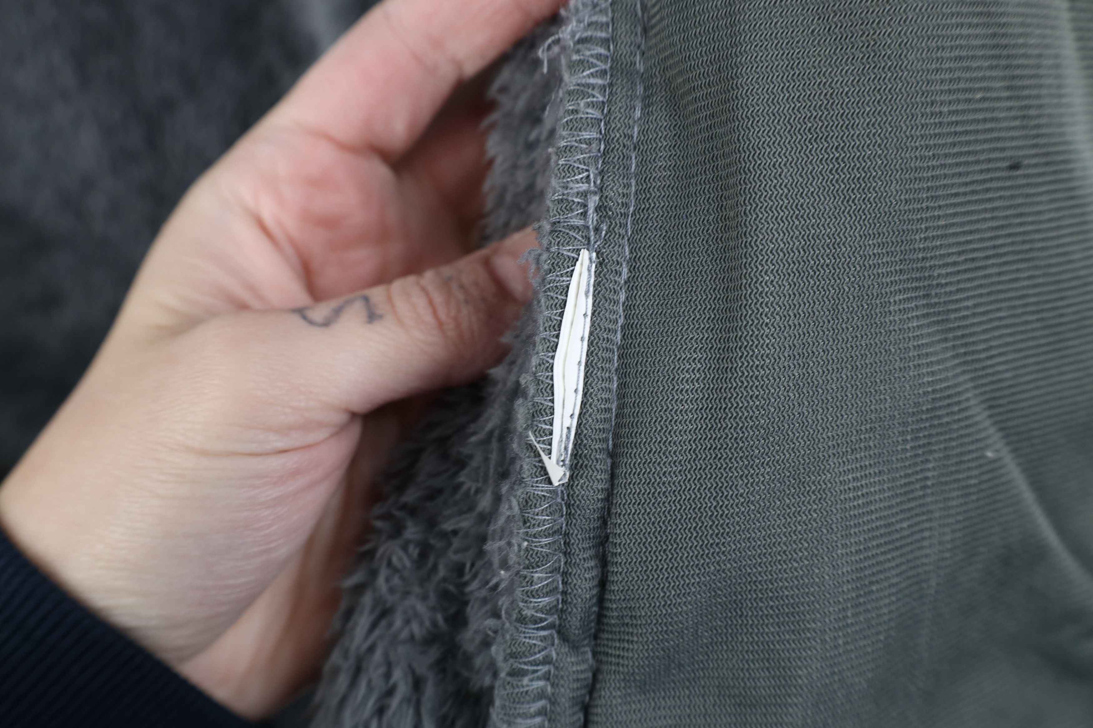 The North Face Vintage The North Face Shag Monkey Fleece Jacket Gray Size M / US 6-8 / IT 42-44 - 10 Thumbnail