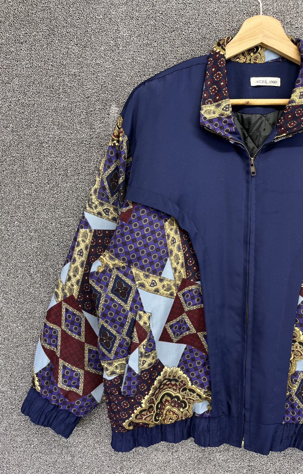 Japanese Brand Vintage Accell Ando Japanese Rare Zip Up Jacket Size US L / EU 52-54 / 3 - 3 Thumbnail