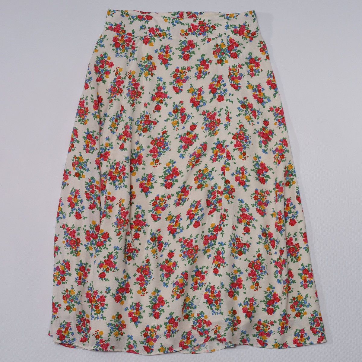 Sezane Sezane Viscose Skirt Printed Flowers Floral Size 26" / US 2 / IT 38 - 1 Thumbnail