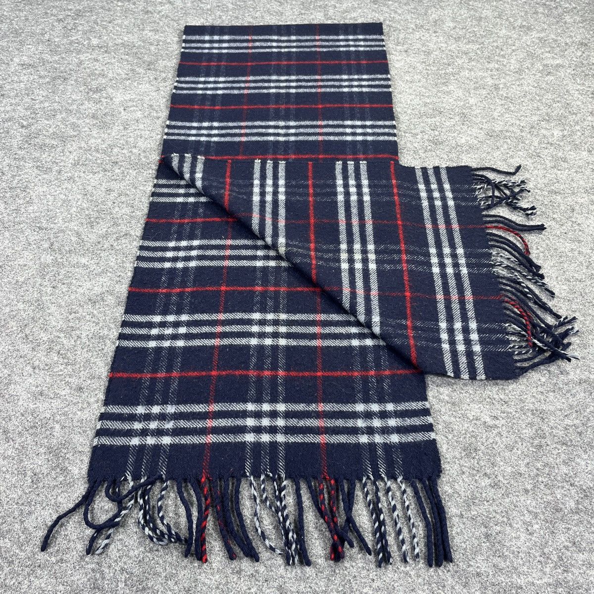 Burberry × Vintage Burberry Scarf / Muffler / Neckwear T011 Size ONE SIZE - 4 Thumbnail