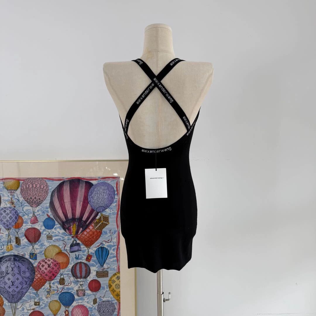Alexander Wang Alexander Wang Black Bodycon Dress Women's S NWT Size S / US 4 / IT 40 - 2 Thumbnail