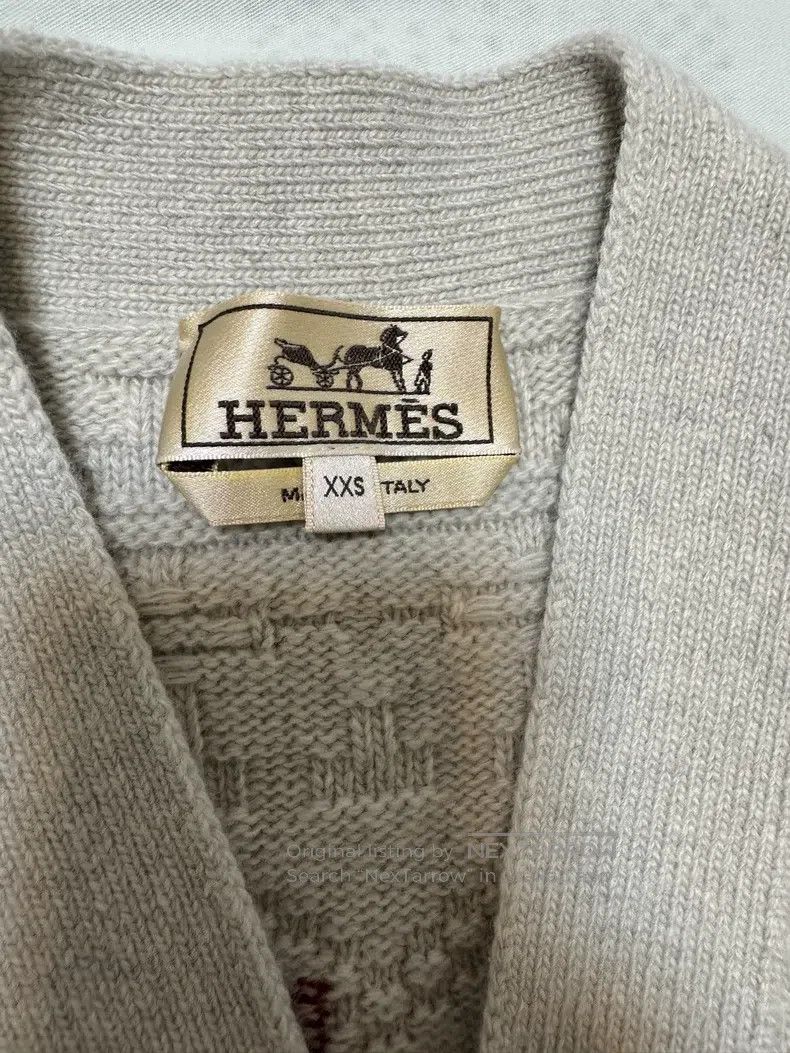 Hermes Hermes Cashmere Coat, 43% Cashmere + 55% Wool. Horn button Size XXS / US 00 / IT 34 - 6 Thumbnail