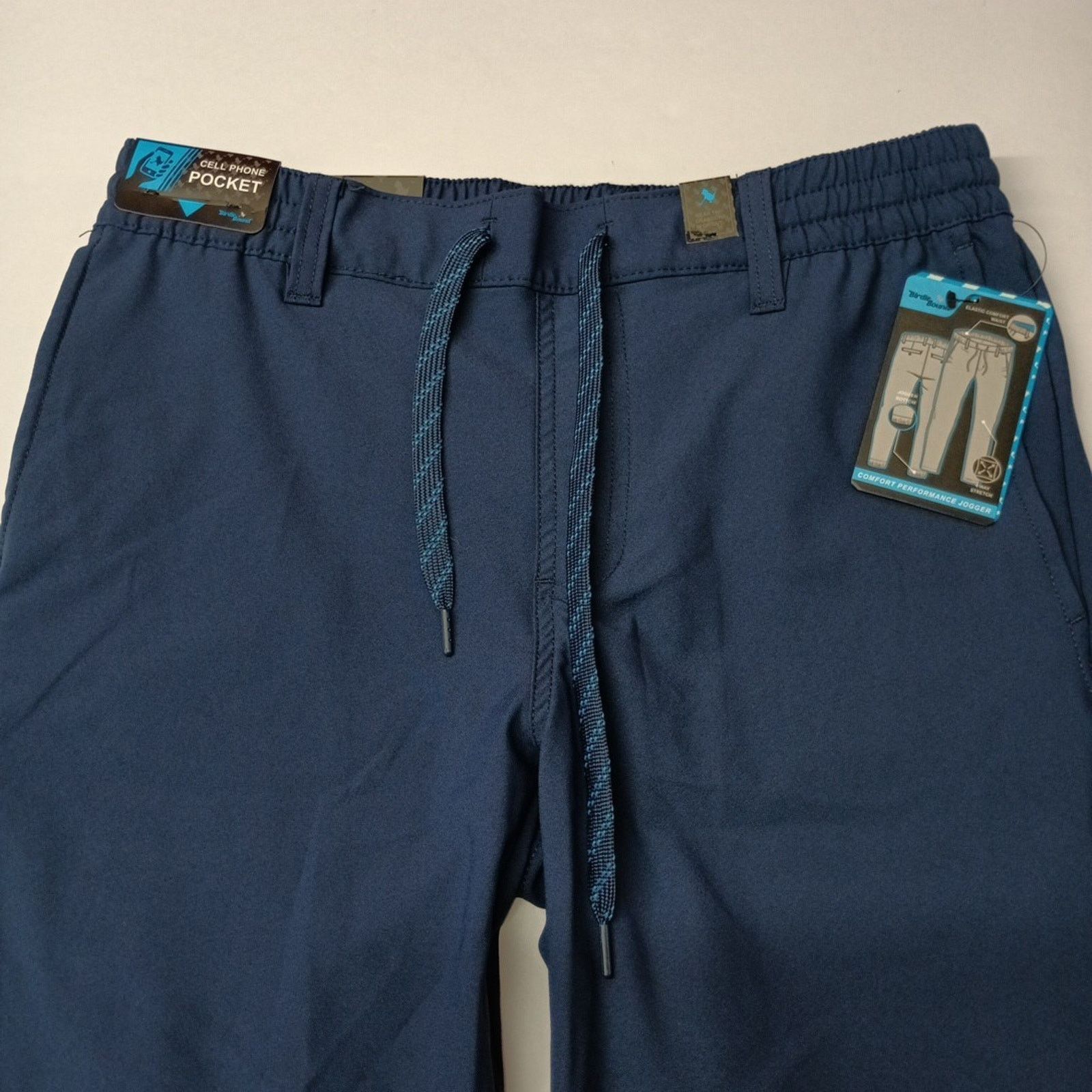 Other Birdie Bound Golf Joggers Men's S Blue Stretch Drawstring Size US 29 - 5 Thumbnail