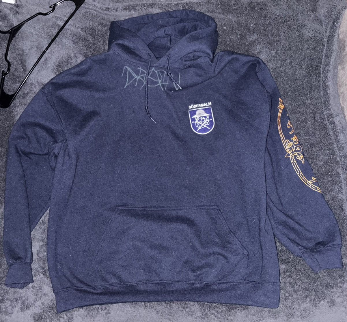 PHIRE WIRE PHIRE WIRE x Sad Boys Gear Drain Gang Bladee Signed Hoodie Size US XL / EU 56 / 4 - 2 Thumbnail