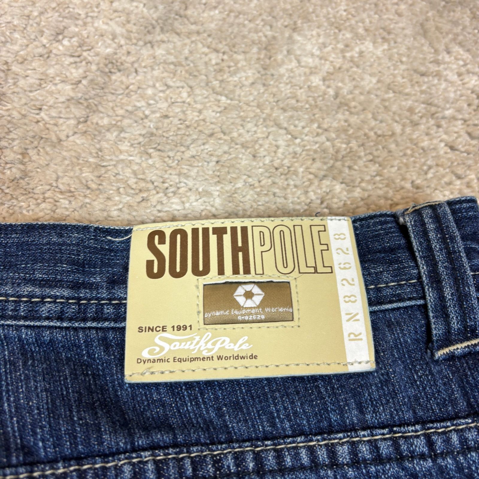 Southpole × Vintage Vintage Y2K Southpole Baggy 15" Jean Shorts Jorts Men's 38 Size US 38 / EU 54 - 3 Thumbnail