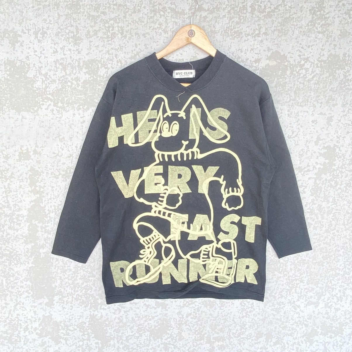 Other Vintage Byc Club Printed Crewneck Sweatshirt Black Size L Size US L / EU 52-54 / 3 - 1 Thumbnail