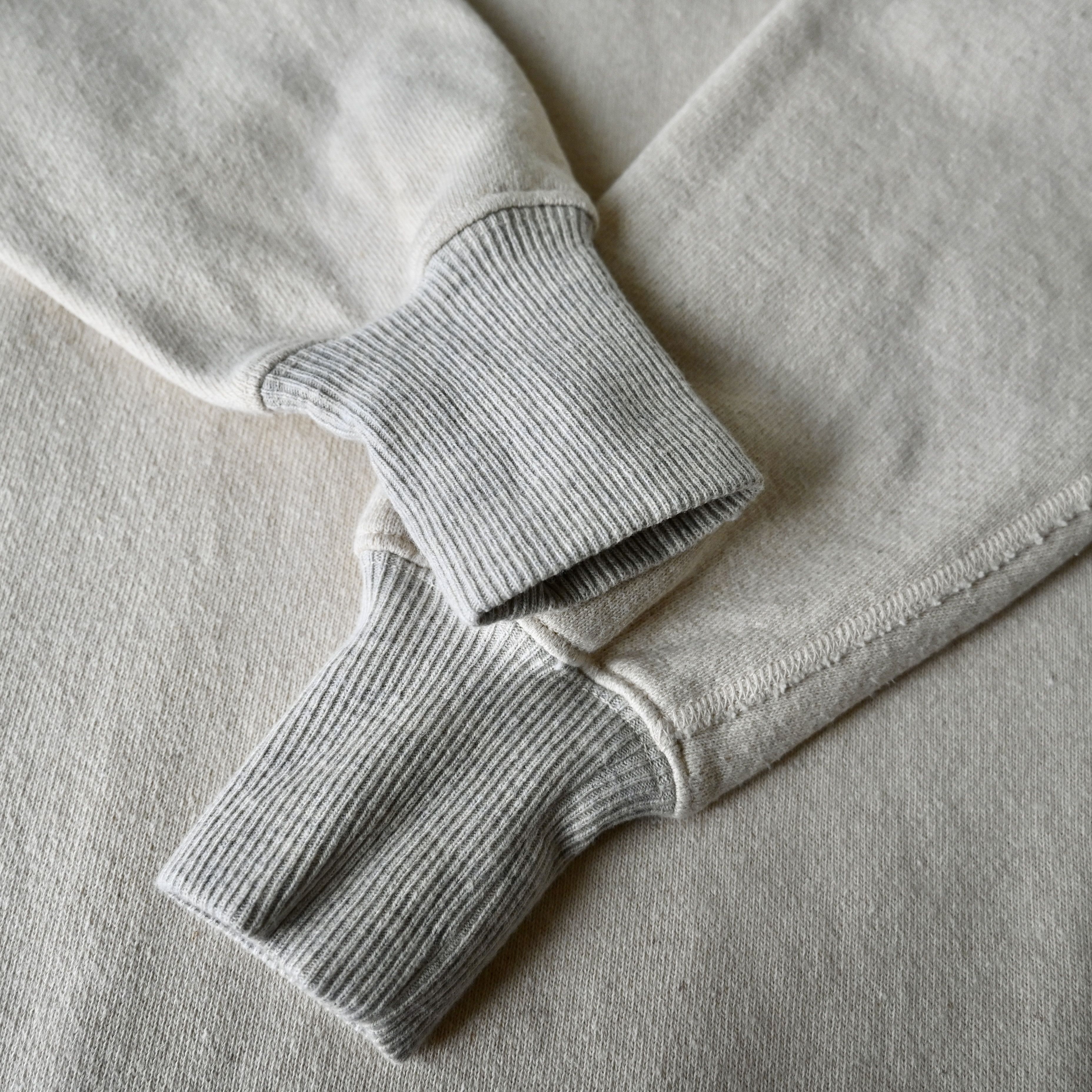 Kapital Kapital cotton&hemp French-terry fish tail hoodie, oatmeal Size US S / EU 44-46 / 1 - 9 Thumbnail