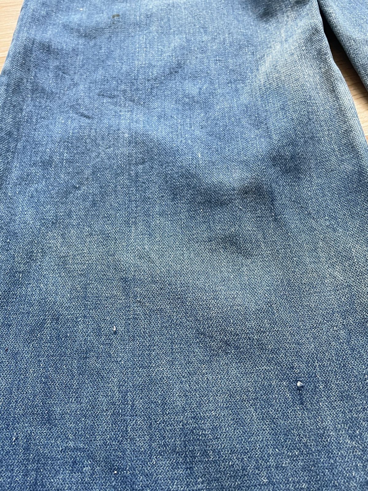 Wrangler Vintage Wrangler 70s Bootcut Talon Faded Distressed size W28 Size US 28 / EU 44 - 18 Thumbnail