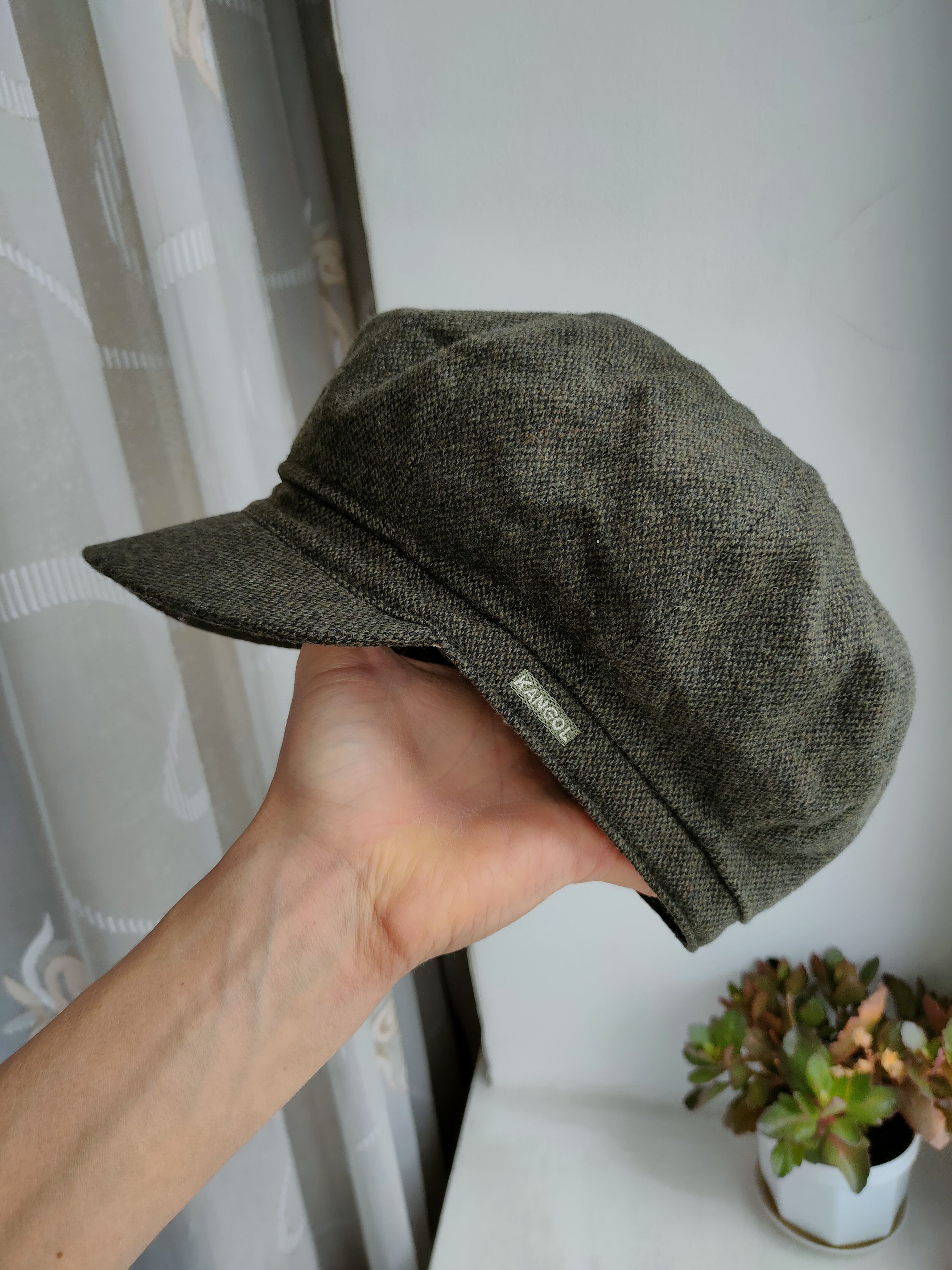 Kangol Kangol Woolen Cap Eight-blade Forage Hat Cartouche Flat Cap Size ONE SIZE - 8 Thumbnail