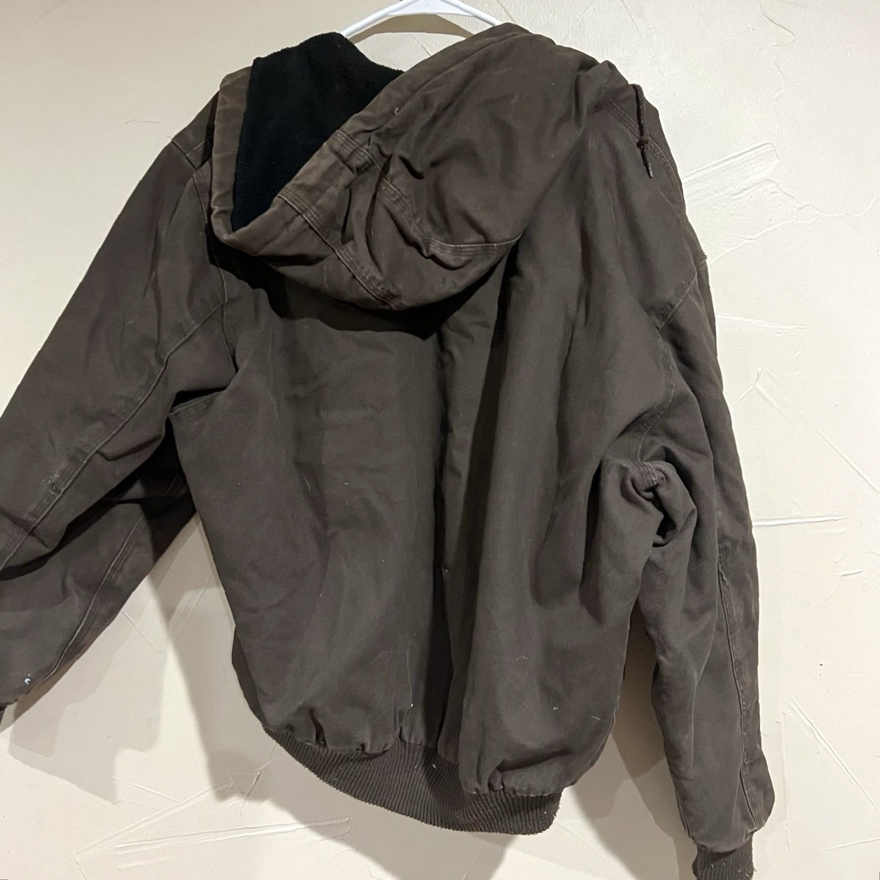 Walls VINTAGE Walls Jacket Workwear Mens Large Brown Zipper Overcoat Slim Size US L / EU 52-54 / 3 - 7 Thumbnail